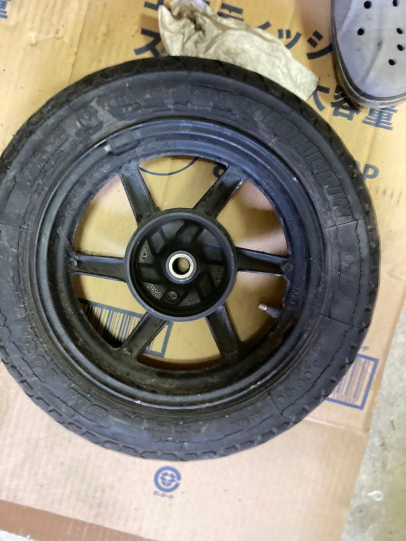 ライブディオZXホイール前後セットキャリパーステムマスターフルセット