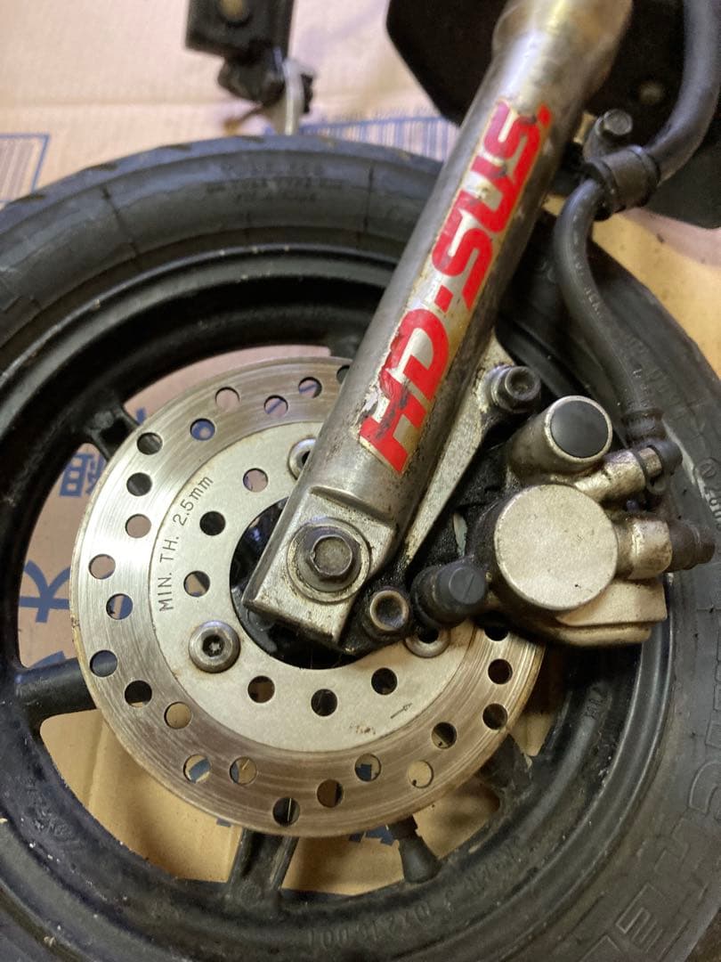 ライブディオZXホイール前後セットキャリパーステムマスターフルセット