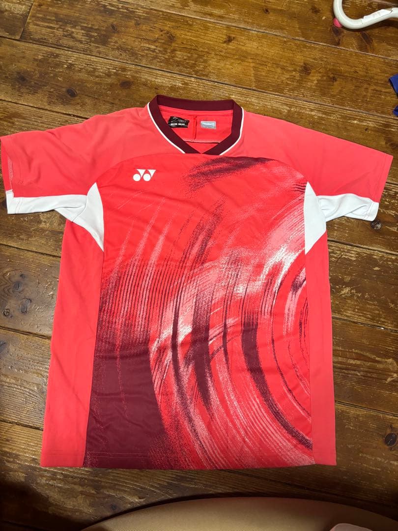 ソフトテニス　バトミントン　半袖ゲームウェア