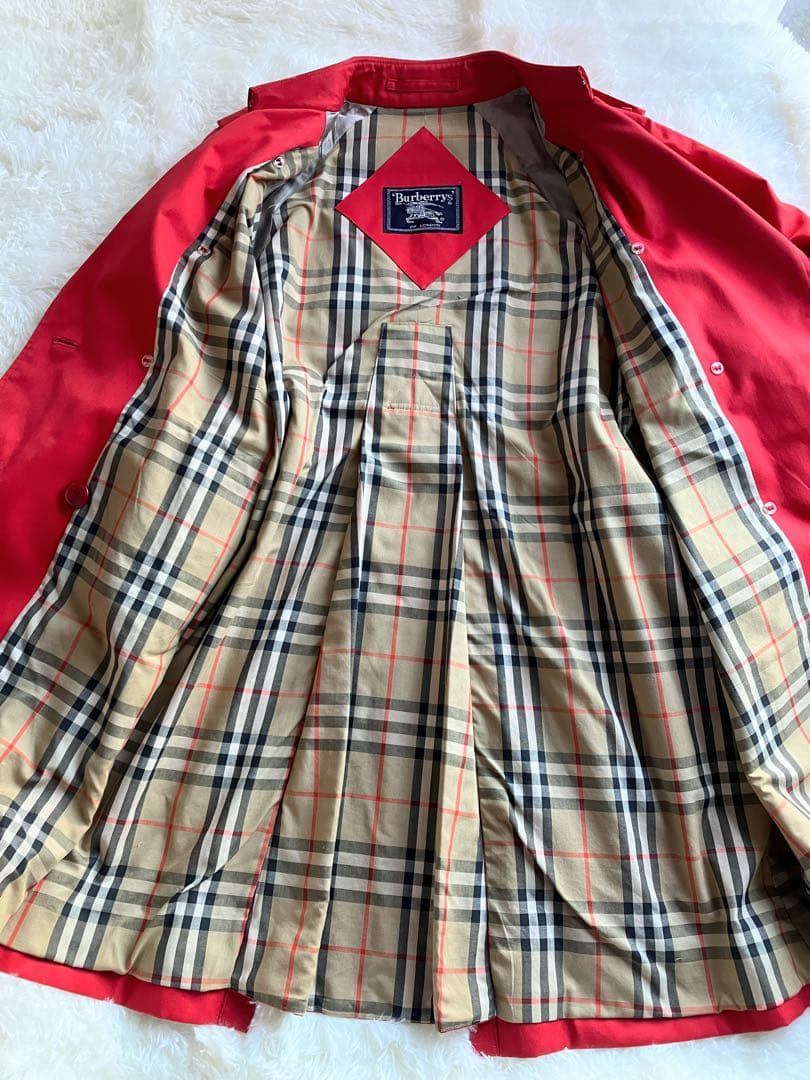 Burberrys OF LONDON 希少カラー トレンチコート ヴィンテージ