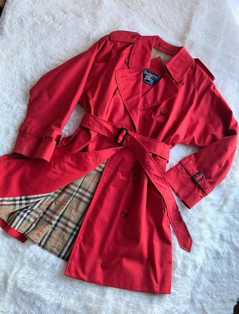 Burberrys OF LONDON 希少カラー トレンチコート ヴィンテージ