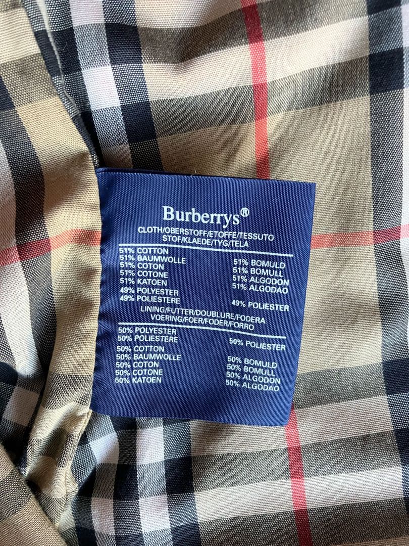 Burberrys OF LONDON 希少カラー トレンチコート ヴィンテージ