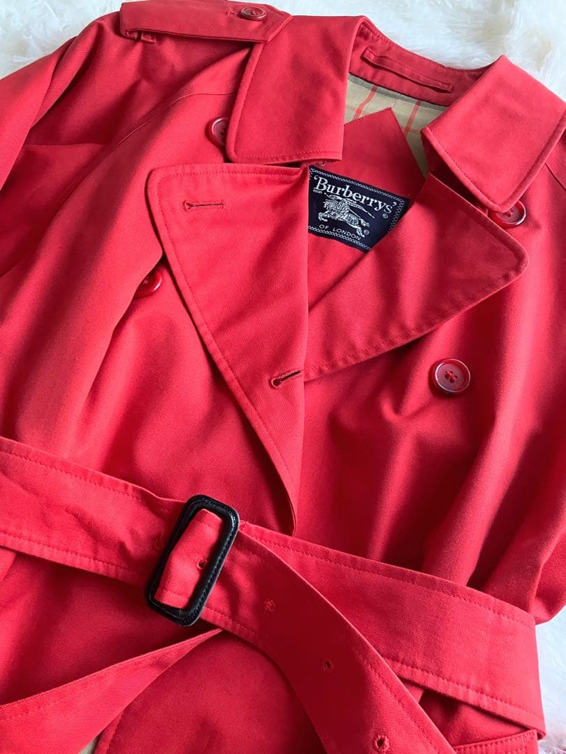 Burberrys OF LONDON 希少カラー トレンチコート ヴィンテージ