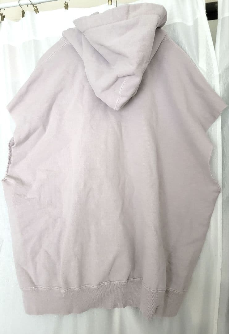 【希少・美品】カオス別注REMI RELEIF裏毛ノースリーブパーカー サクラ