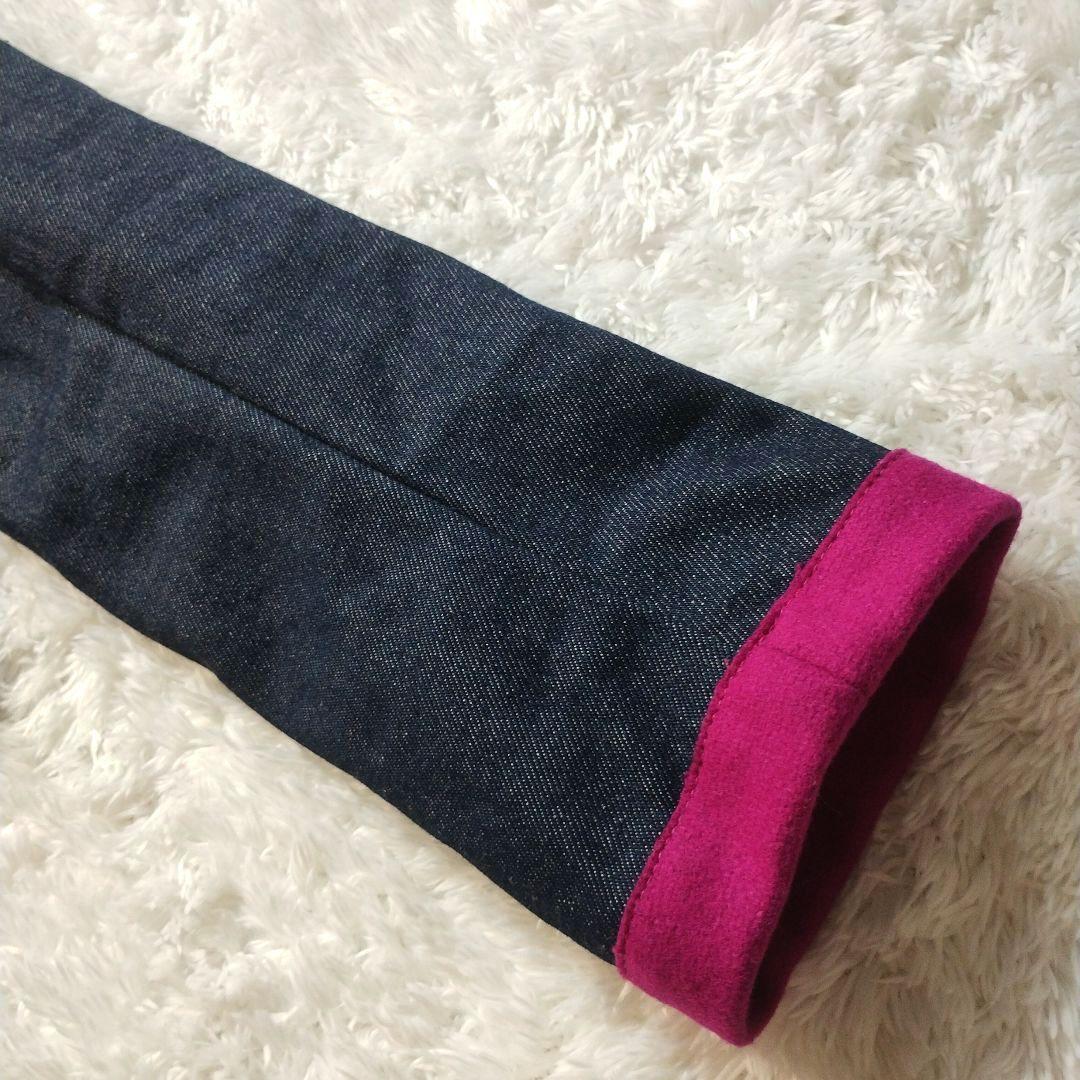 【極美品】FENDI　ノーカラーデニムジャケット　やまとなでしこ　松嶋菜々子さん