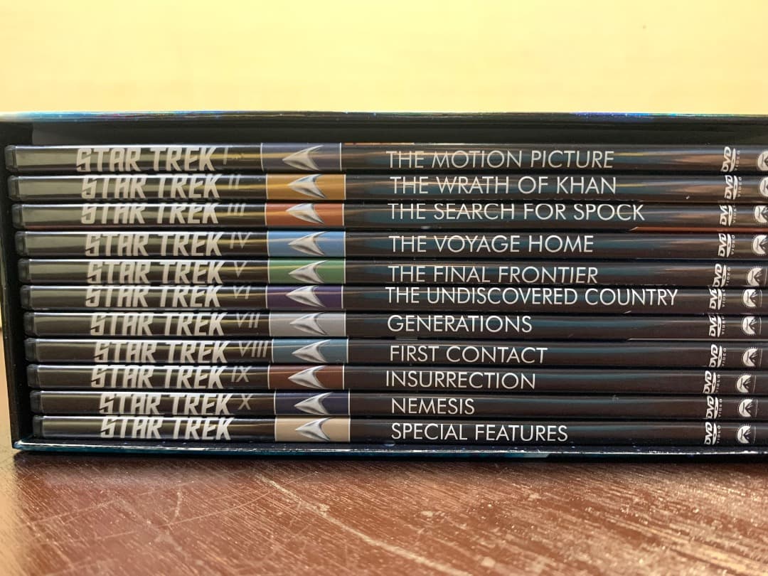 STAR TREK 劇場版　DVDボックス