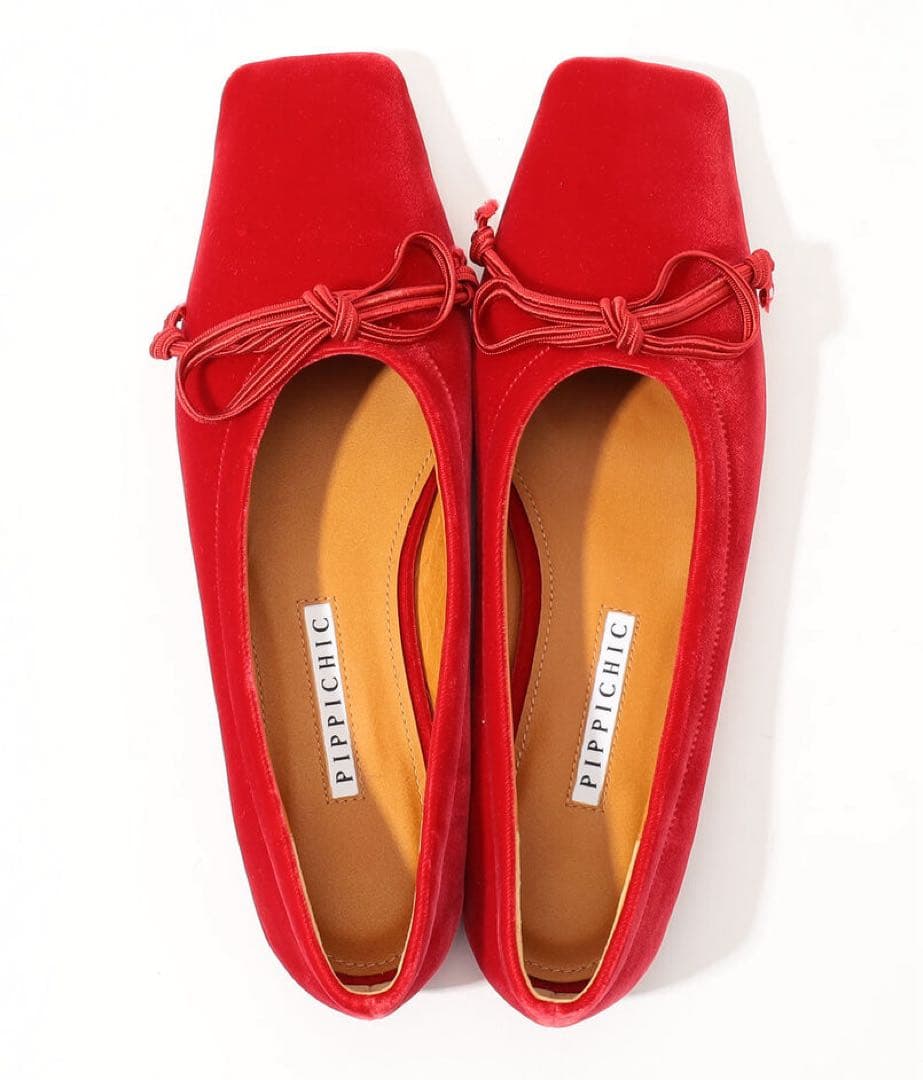 【新品】PIPPICHIC フラットシューズ　37.5 size