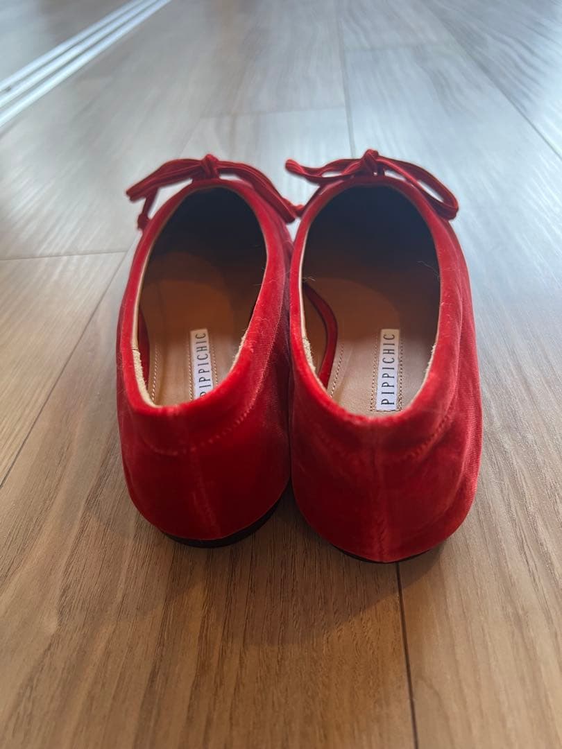 【新品】PIPPICHIC フラットシューズ　37.5 size