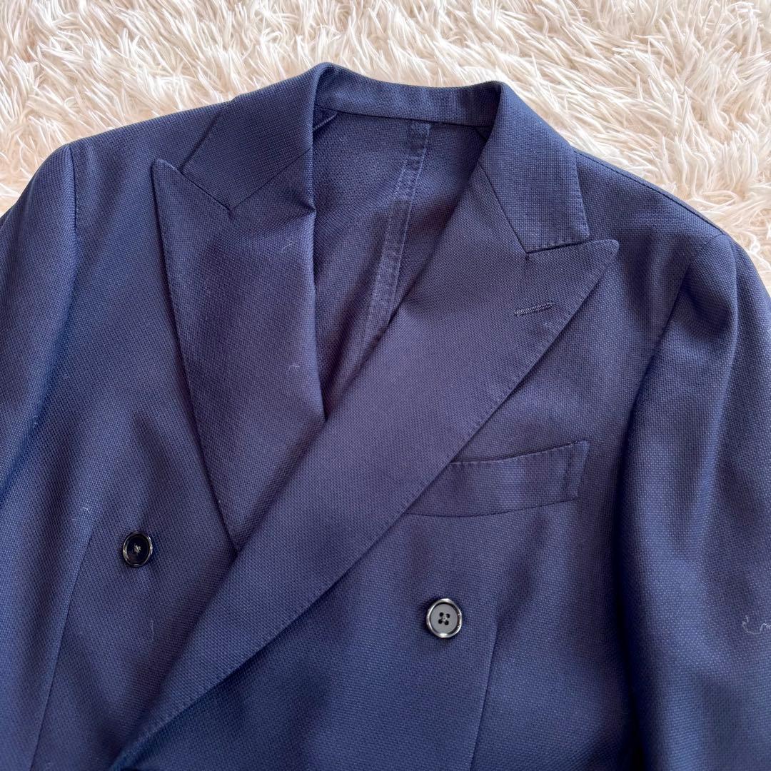 kotaros様BEAMS F ダブル ジャケット アンコン ネイビー 48