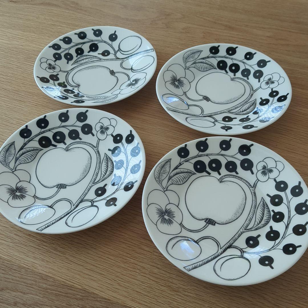 旧ロゴ アラビア パラティッシ ブラック 16.5cm プレート