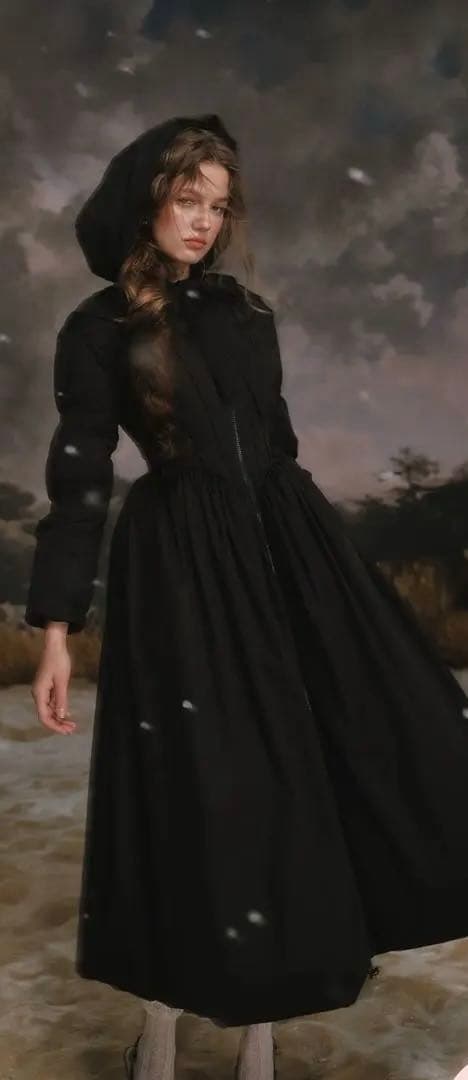 LaceMade ウォリアーダウンコート　ブラック　黒　レースメイド　Lサイズ