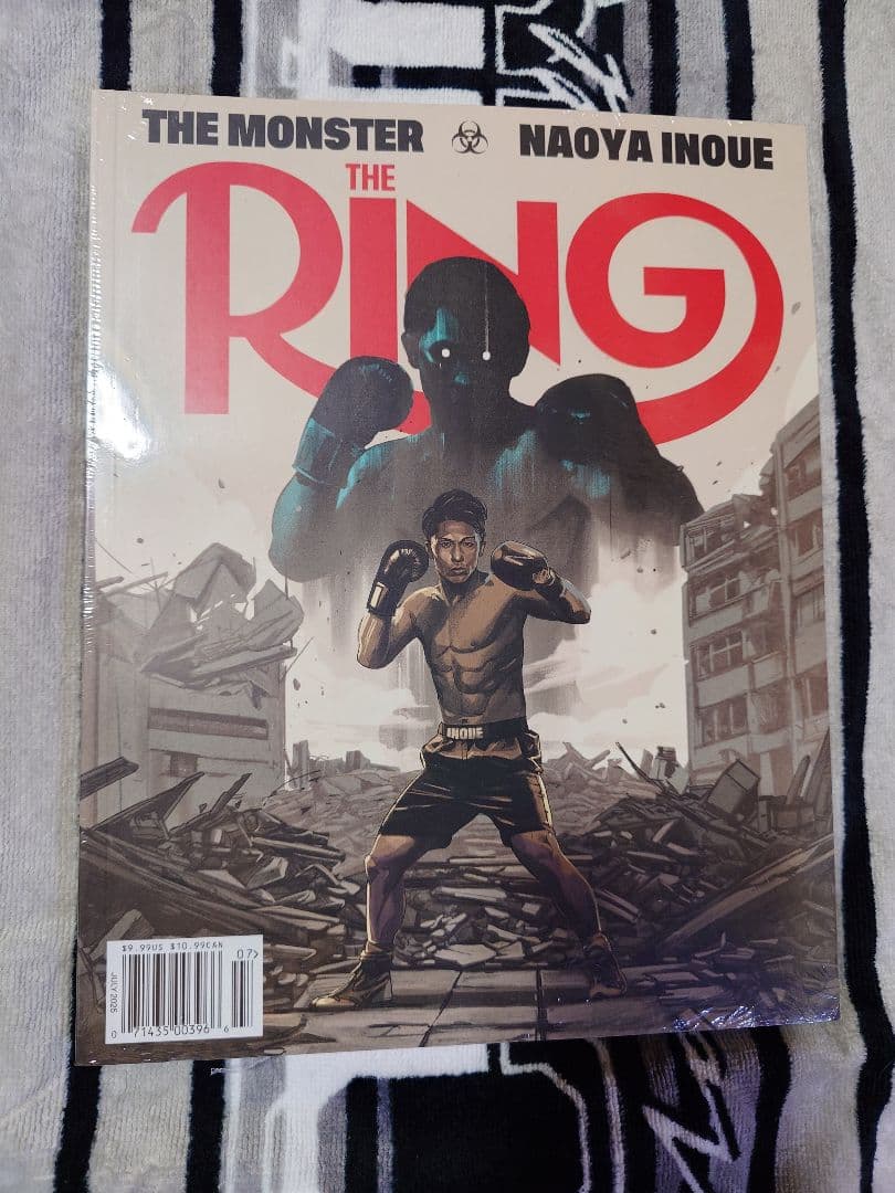 ザ·リング·マガジン　井上尚弥選手が表紙のレアな海外雑誌　ポスター付き。