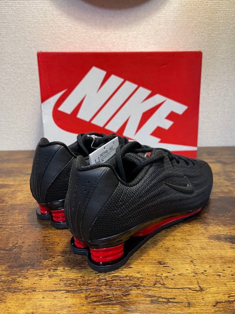 靴 Nike shox Z black red
