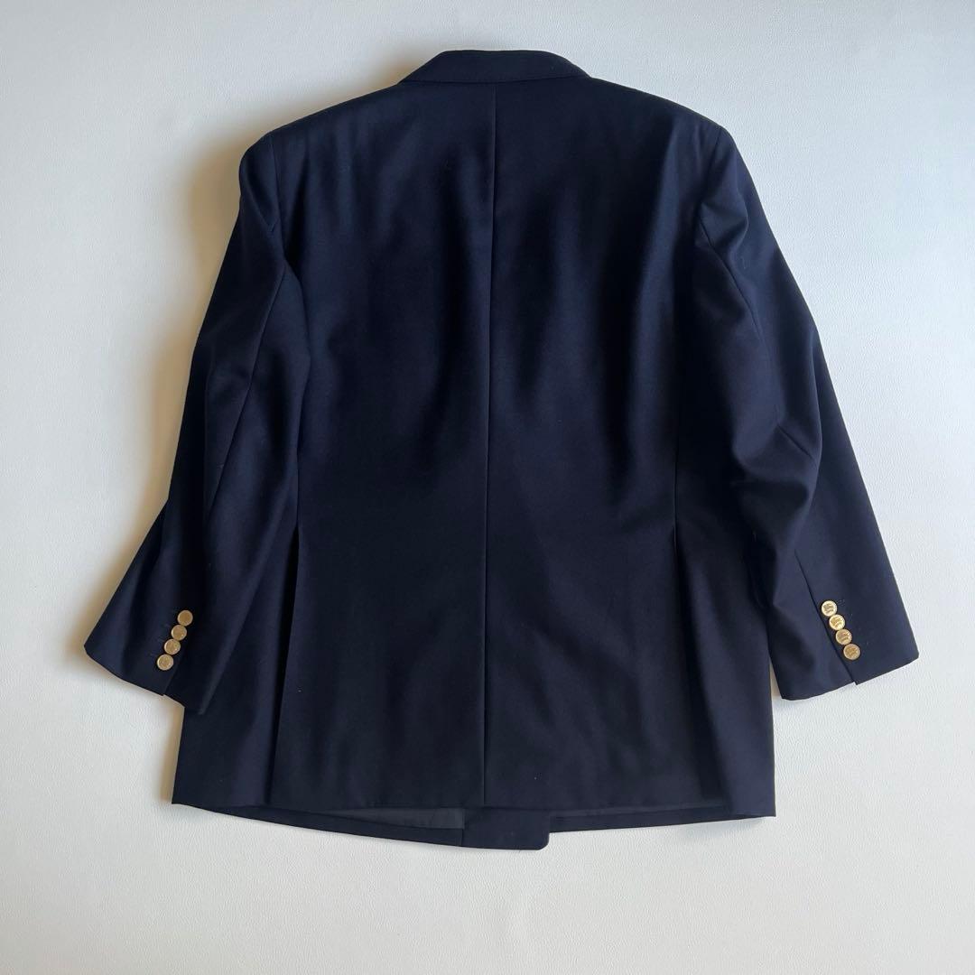 平*野様 バーバリー　紺ブレ　金ボタン　テーラード　ジャケット　ダブルボタン　ウ