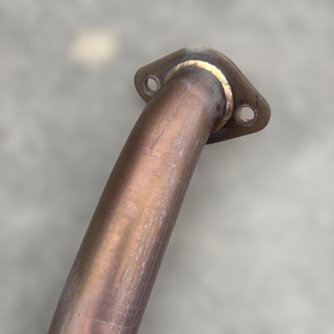 カプチーノ　ステンレス フロントパイプ スズキスポーツ