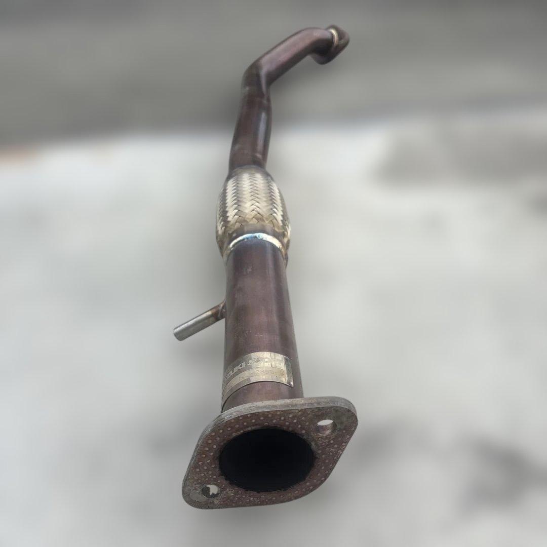 カプチーノ　ステンレス フロントパイプ スズキスポーツ