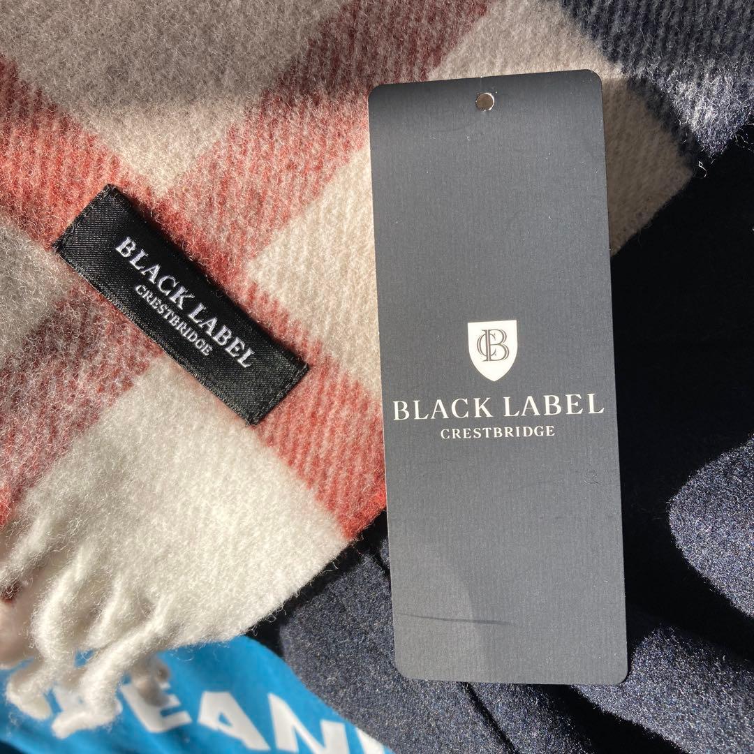 【最終価格　未使用】ブラックレーベル クレストブリッジ　チェック マフラー