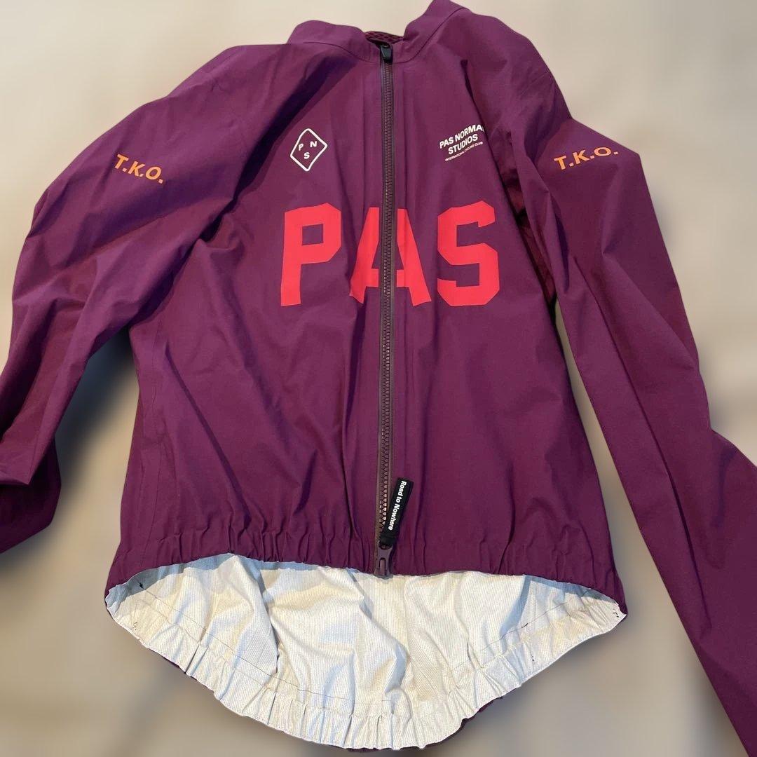 PAS NORMAL STUDIOS レインジャケット M パープル