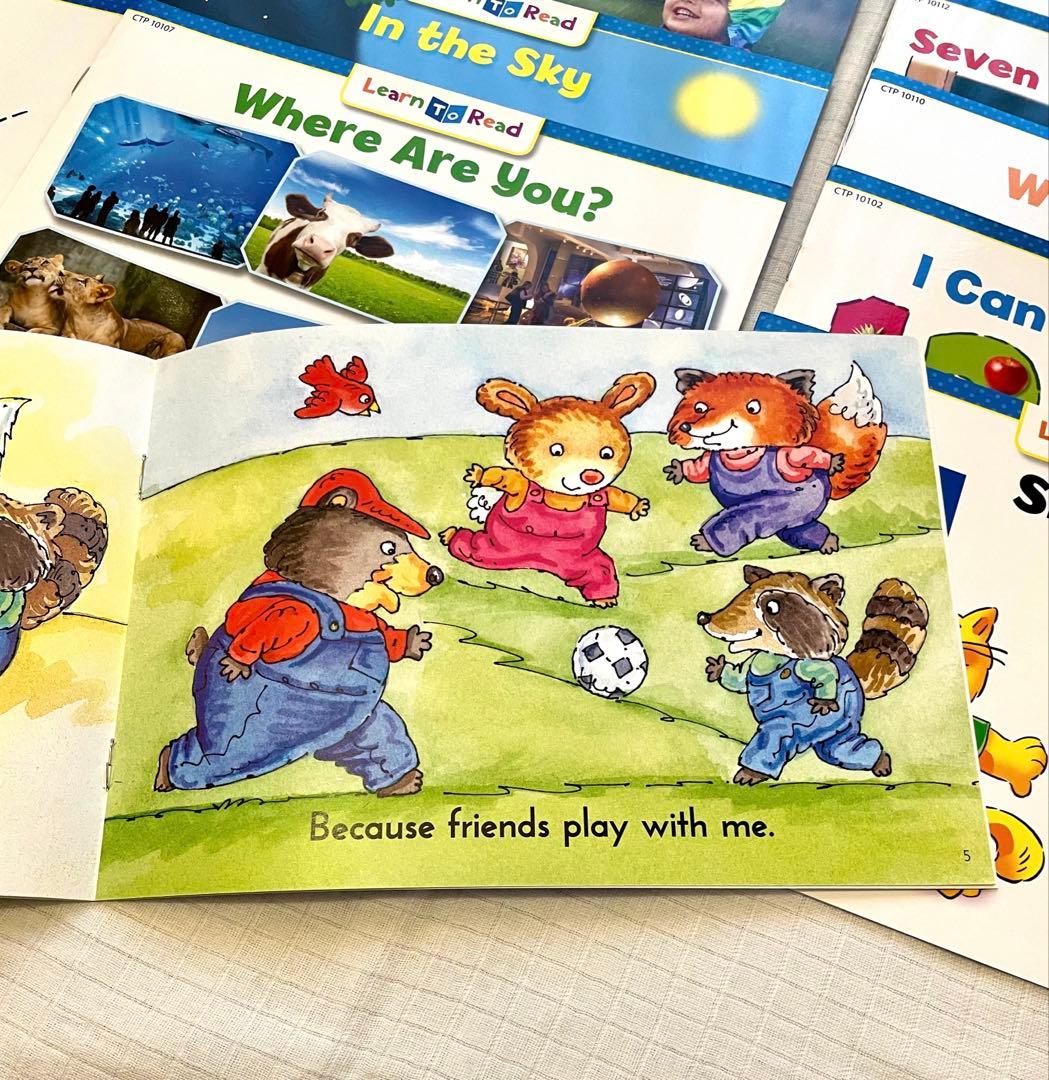 CTP絵本 Learn to Read バラエティーパック22冊+CD2枚