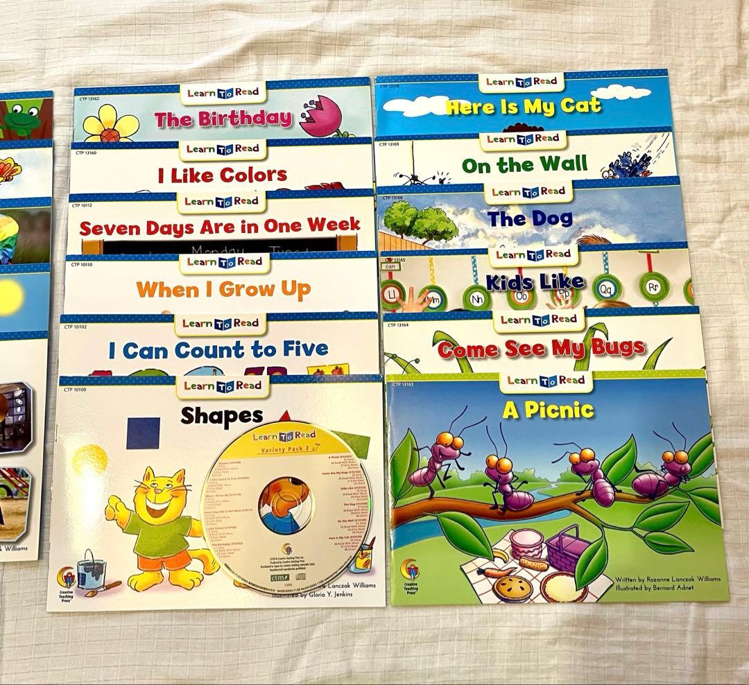 CTP絵本 Learn to Read バラエティーパック22冊+CD2枚