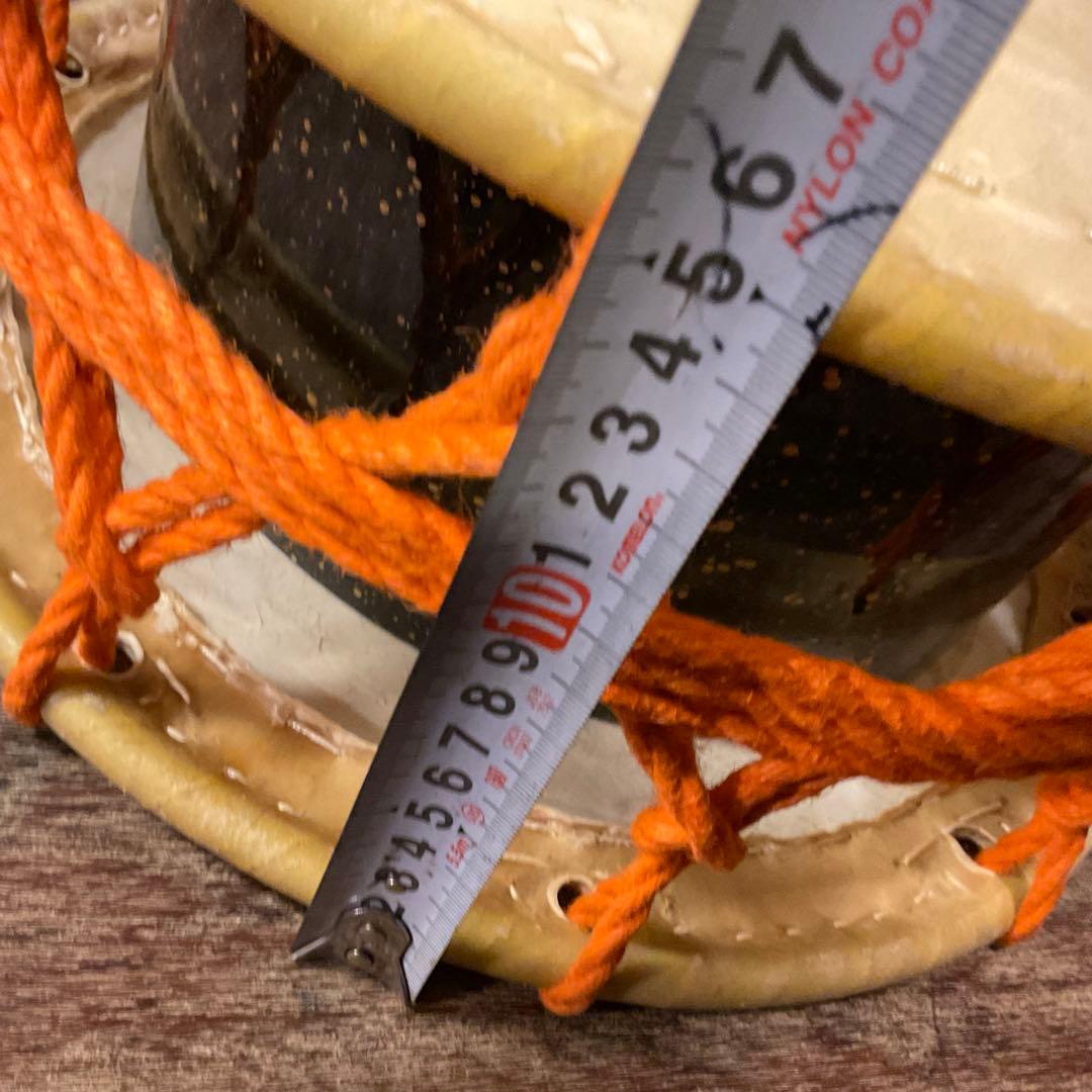 【良品】35cm！締太鼓 和太鼓 太鼓台 スタンド ケース付き 和楽器 伝統芸能