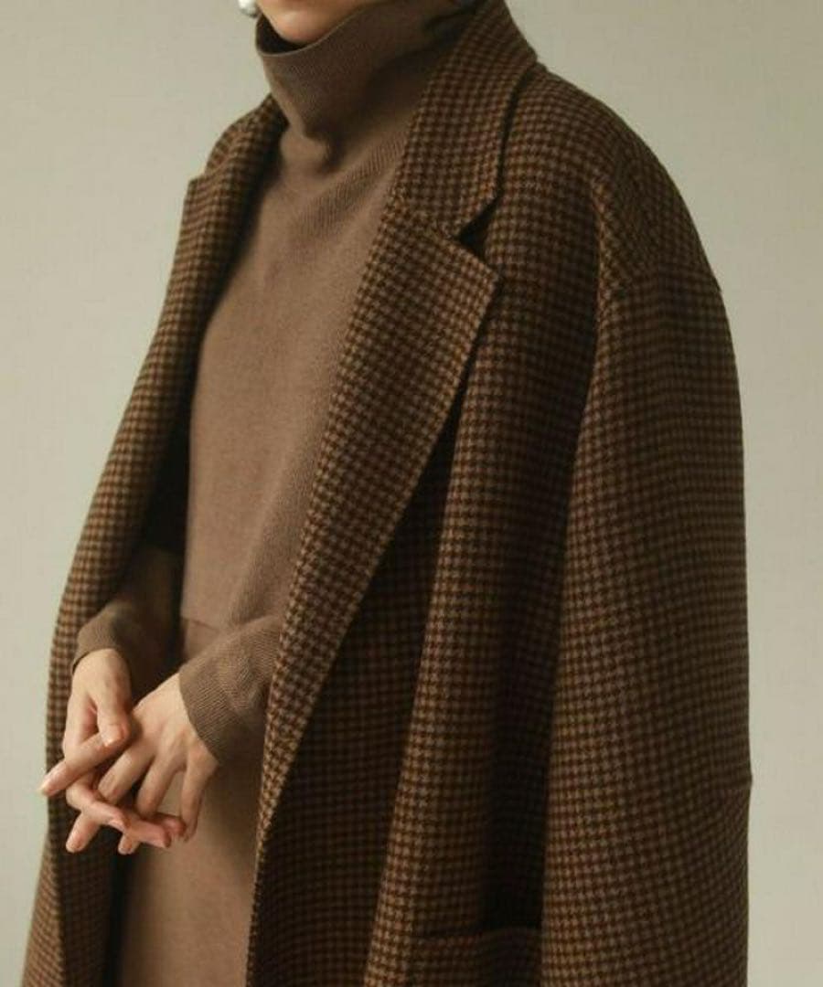 ジャケット・アウター TODAYFUL Over Check Coat(size38)