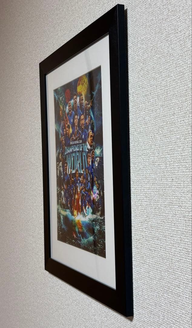 チェルシー 2021 クラブW杯 優勝記念 額入りフォトプリント