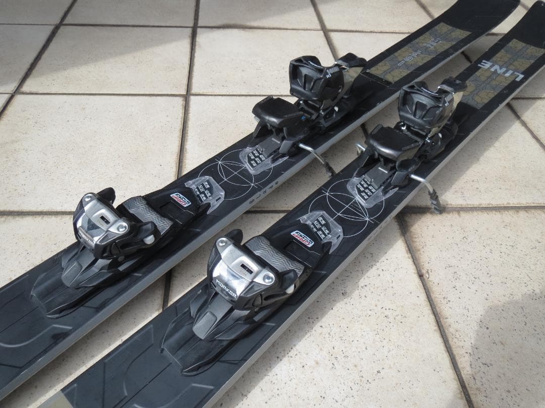 LINE SKI BLADE 167cm　ラインブレード　調整式ビンディング付