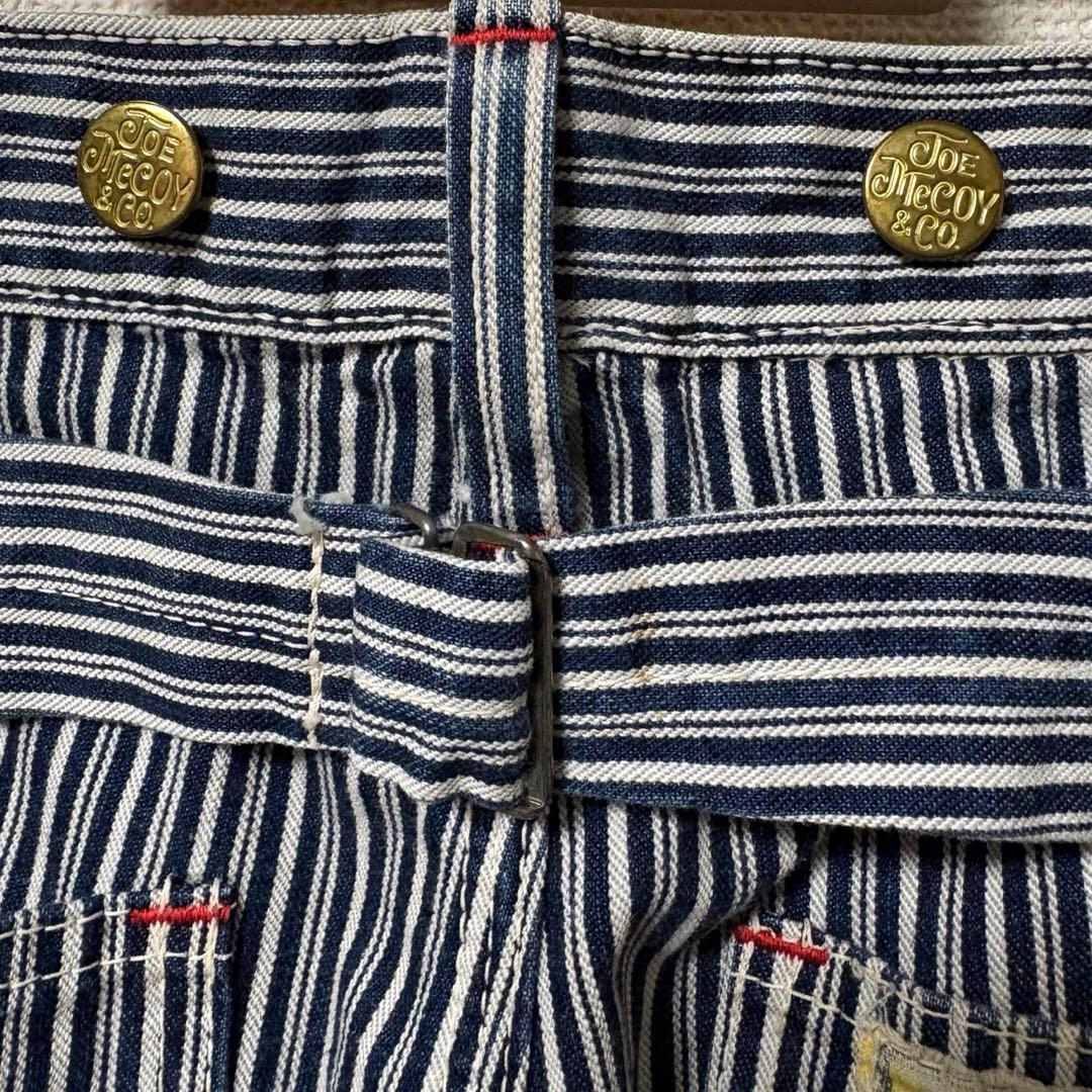 JOE McCOY 8 HOUR UNION Lot.11 ヒッコリーパンツ