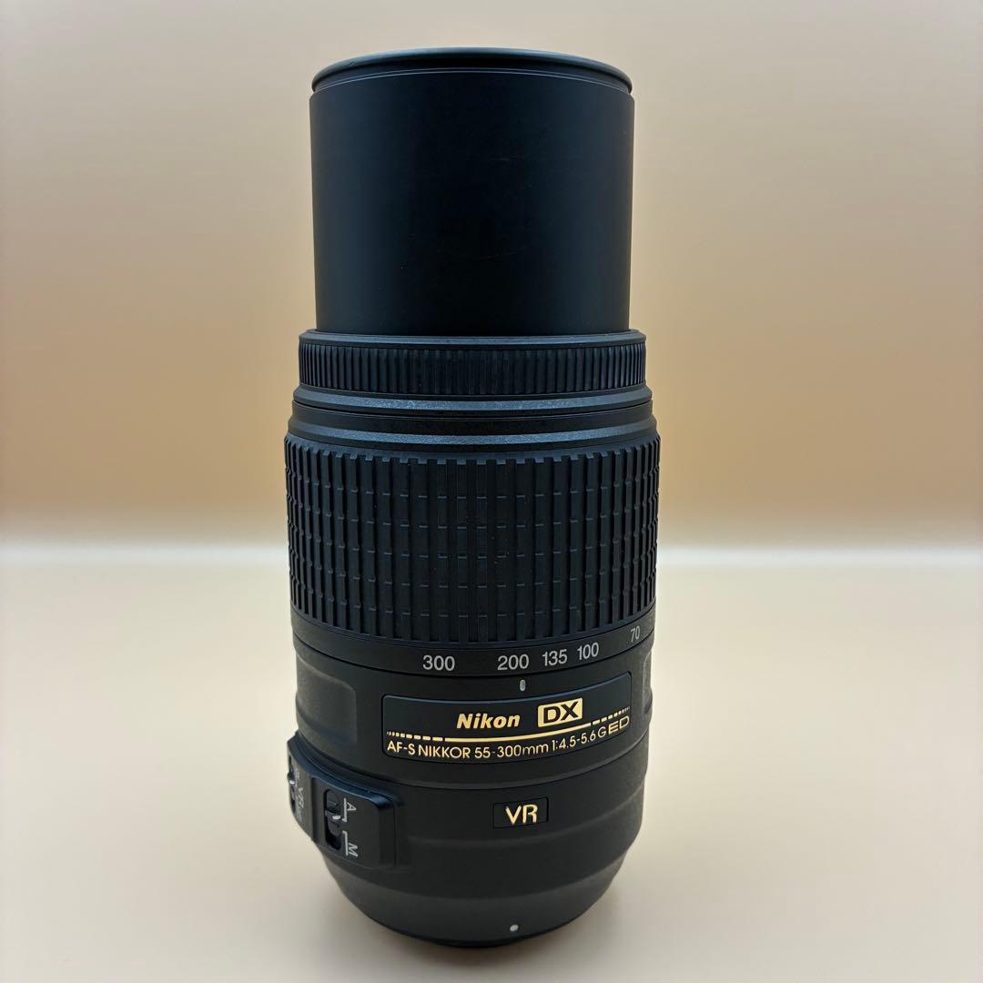 Nikon AF-S 55-300mm VR 超望遠レンズ 一眼レフ 手振れ補正