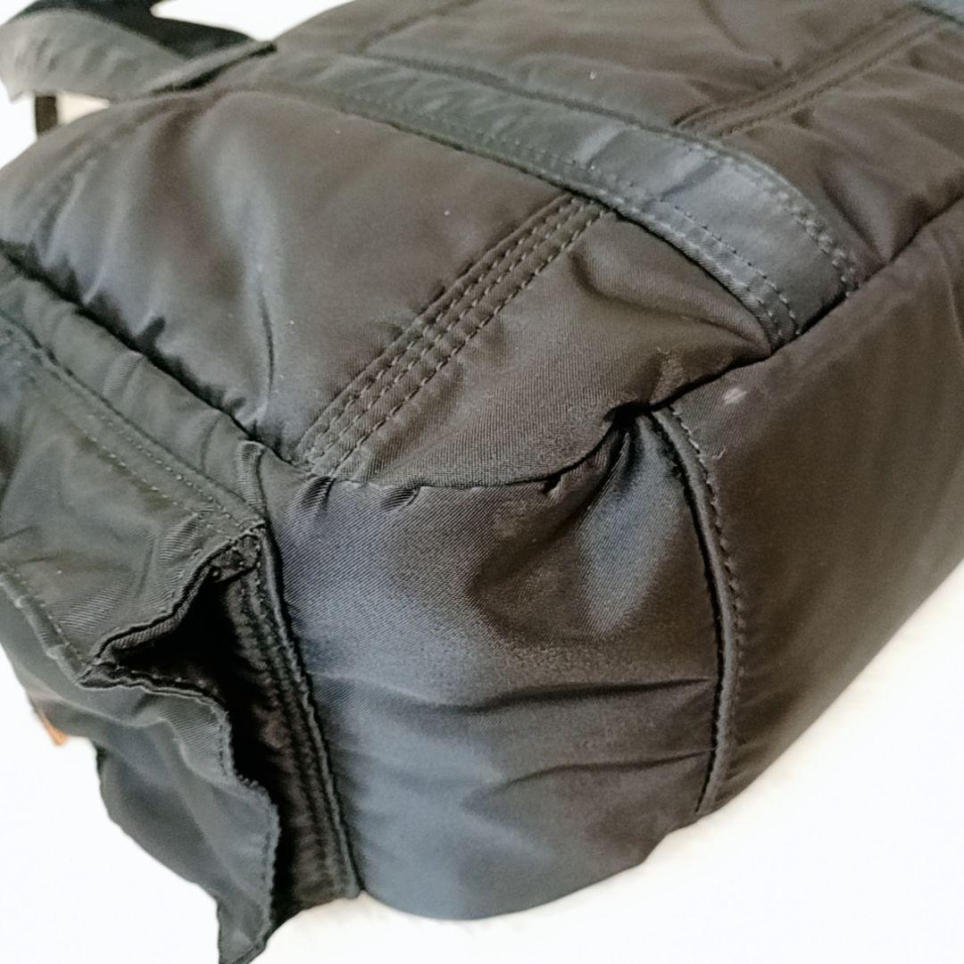 【きなこ様】PORTER タンカー ハンドバッグ ミニボストン ナイロン 黒