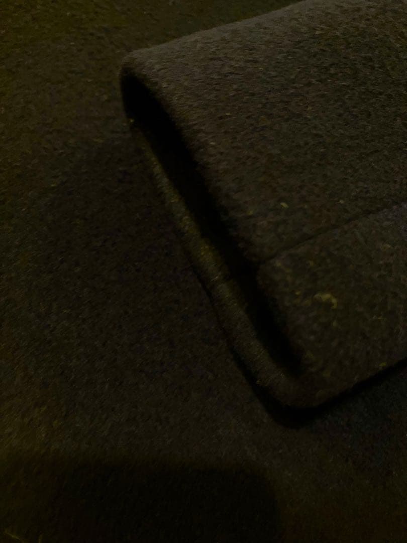 YOKO CHAN ネイビー チェスターコート