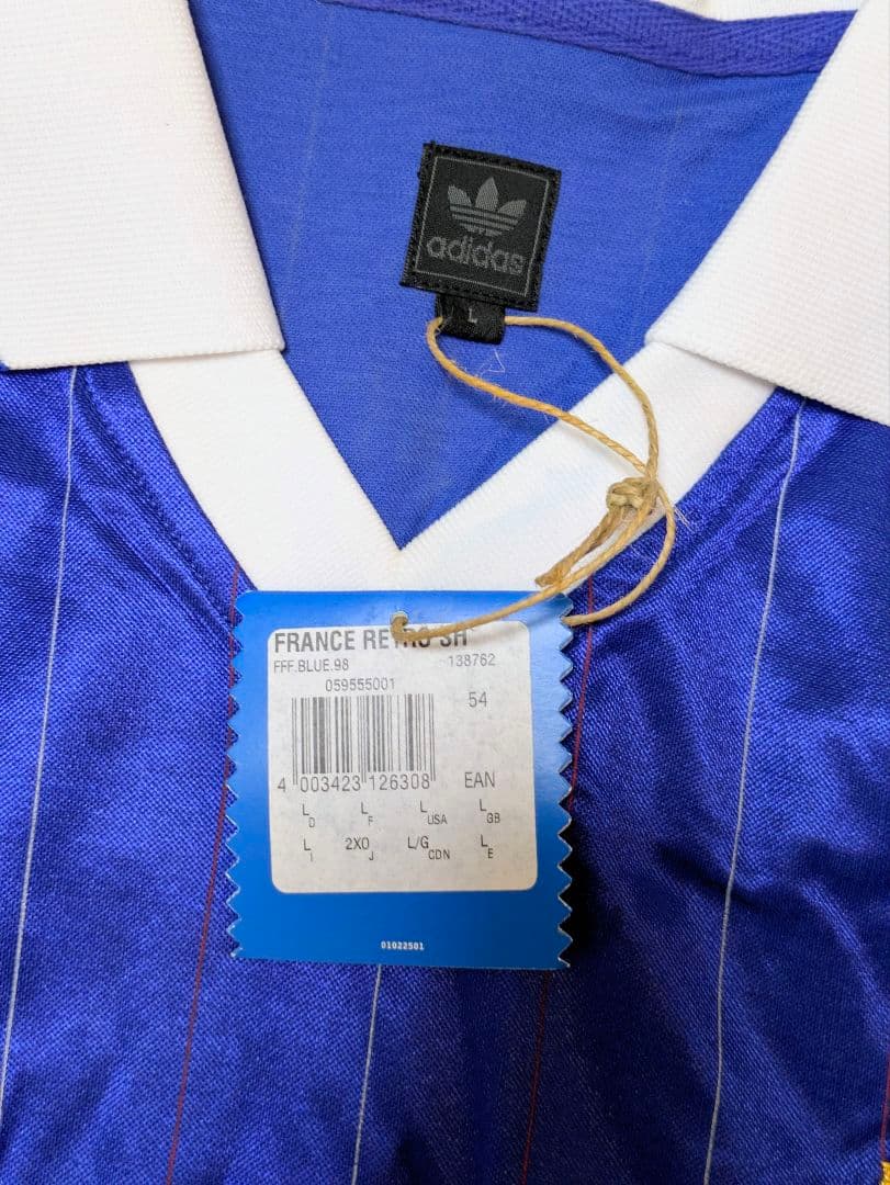 adidas フランス代表 背番号10 サイズL プラティニ