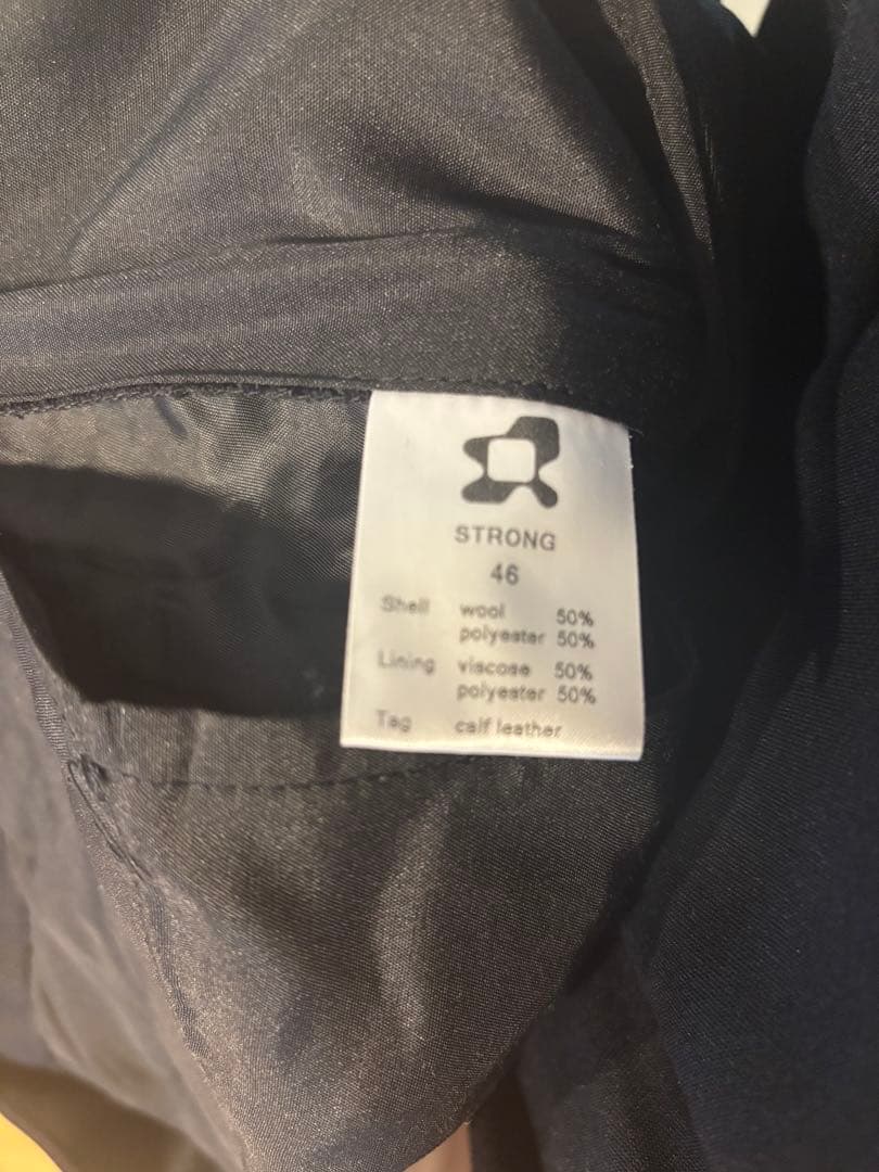 パンツ STRONG BASIC TROUSERS 46 BLACK