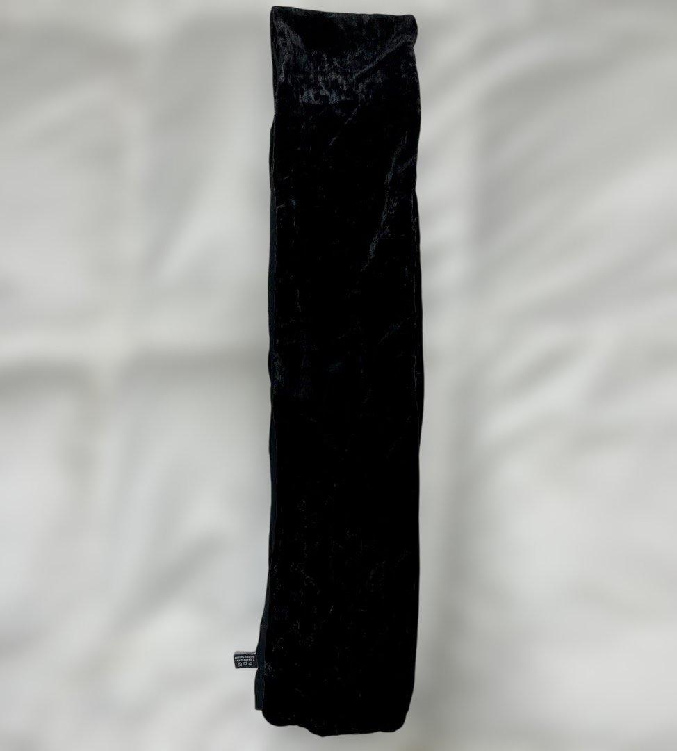 GUCCI ブラックベロア　マフラー