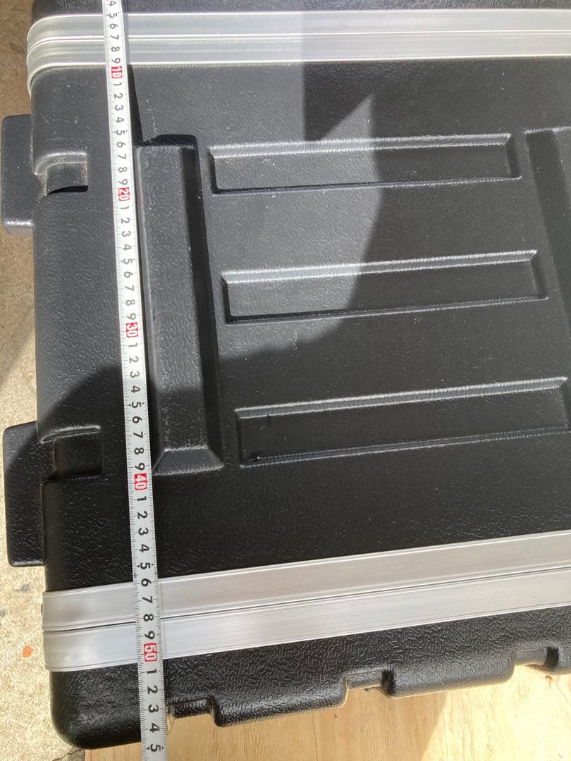 classic pro 8U ラックケース　キャスター、持ち手付