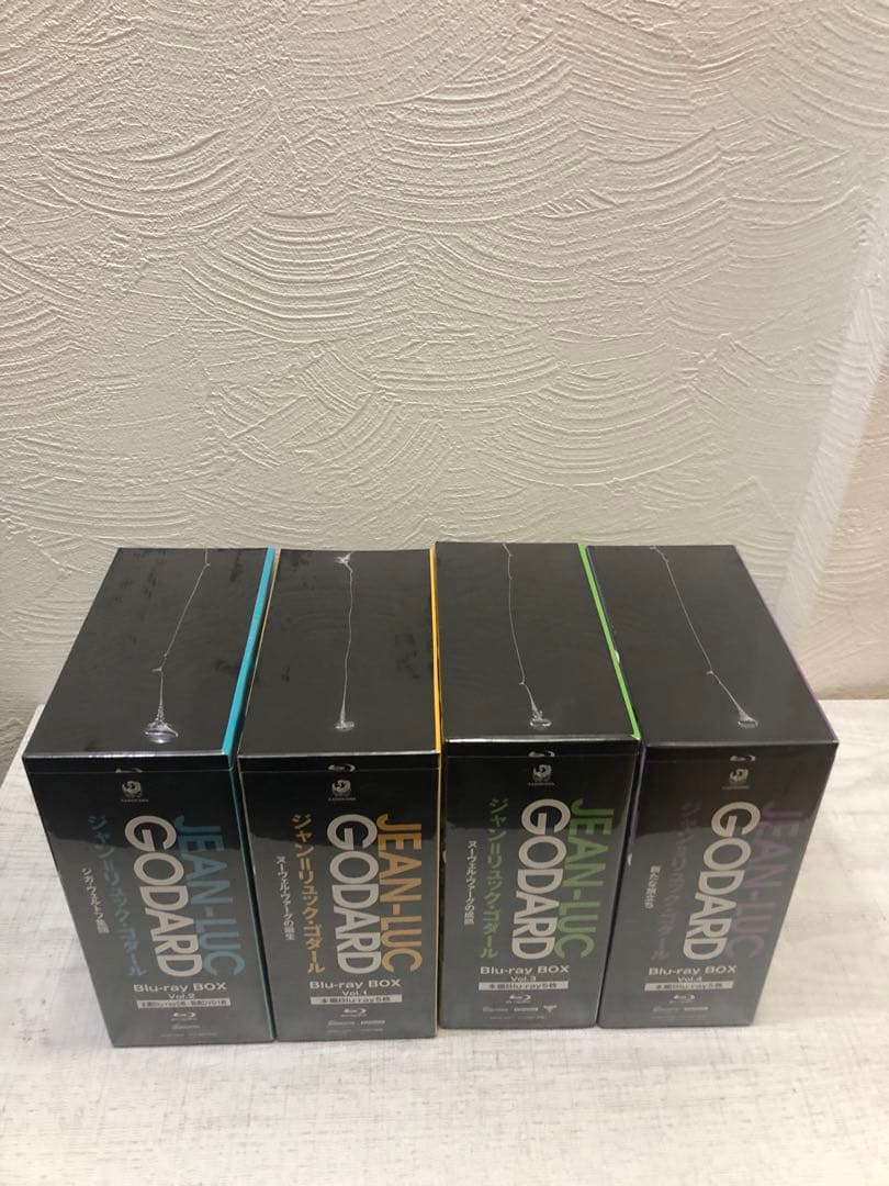 《新品未開封品》ジャン=リュック・ゴダール Blu-ray BOX 全4点セット