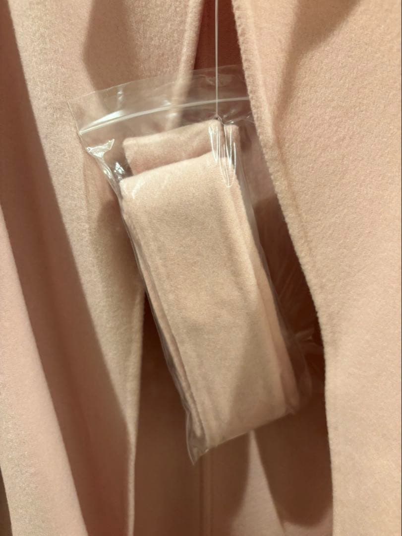 新品　未使用　23区 ロングコート　ピンク　38 M