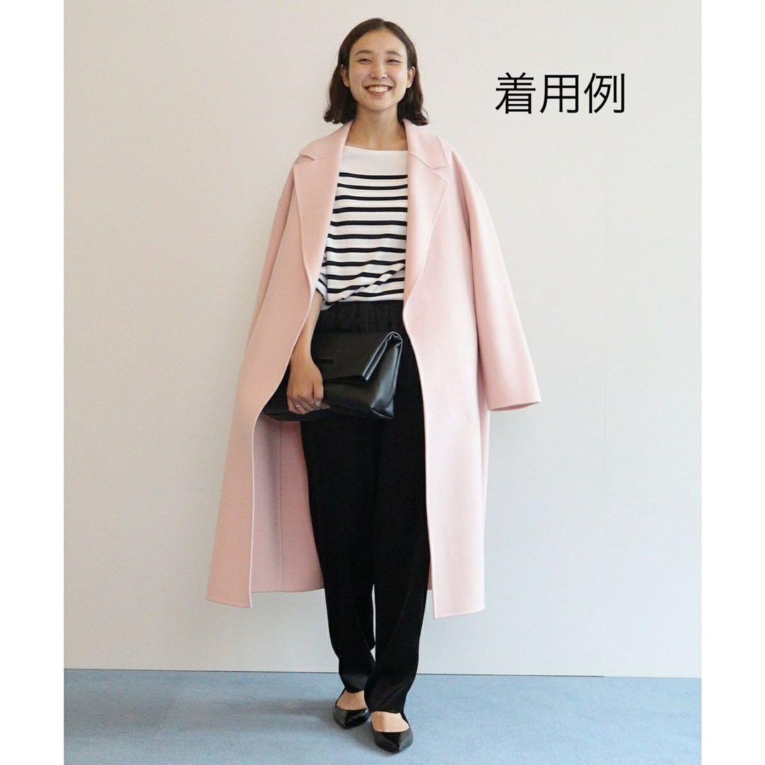 新品　未使用　23区 ロングコート　ピンク　38 M