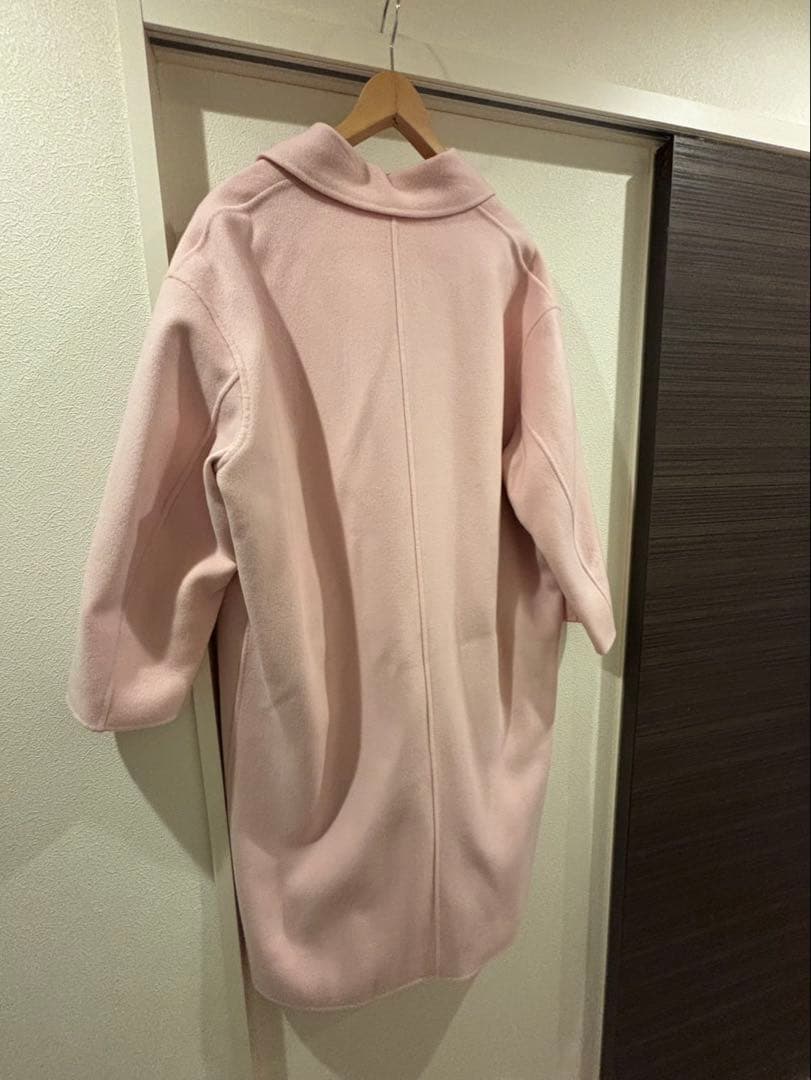 新品　未使用　23区 ロングコート　ピンク　38 M