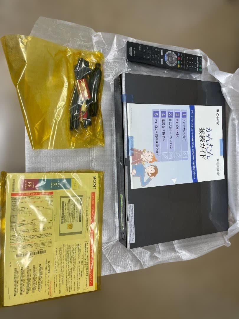 新品 SONY ブルーレイレコーダー BDZ-L55 320GB 付属