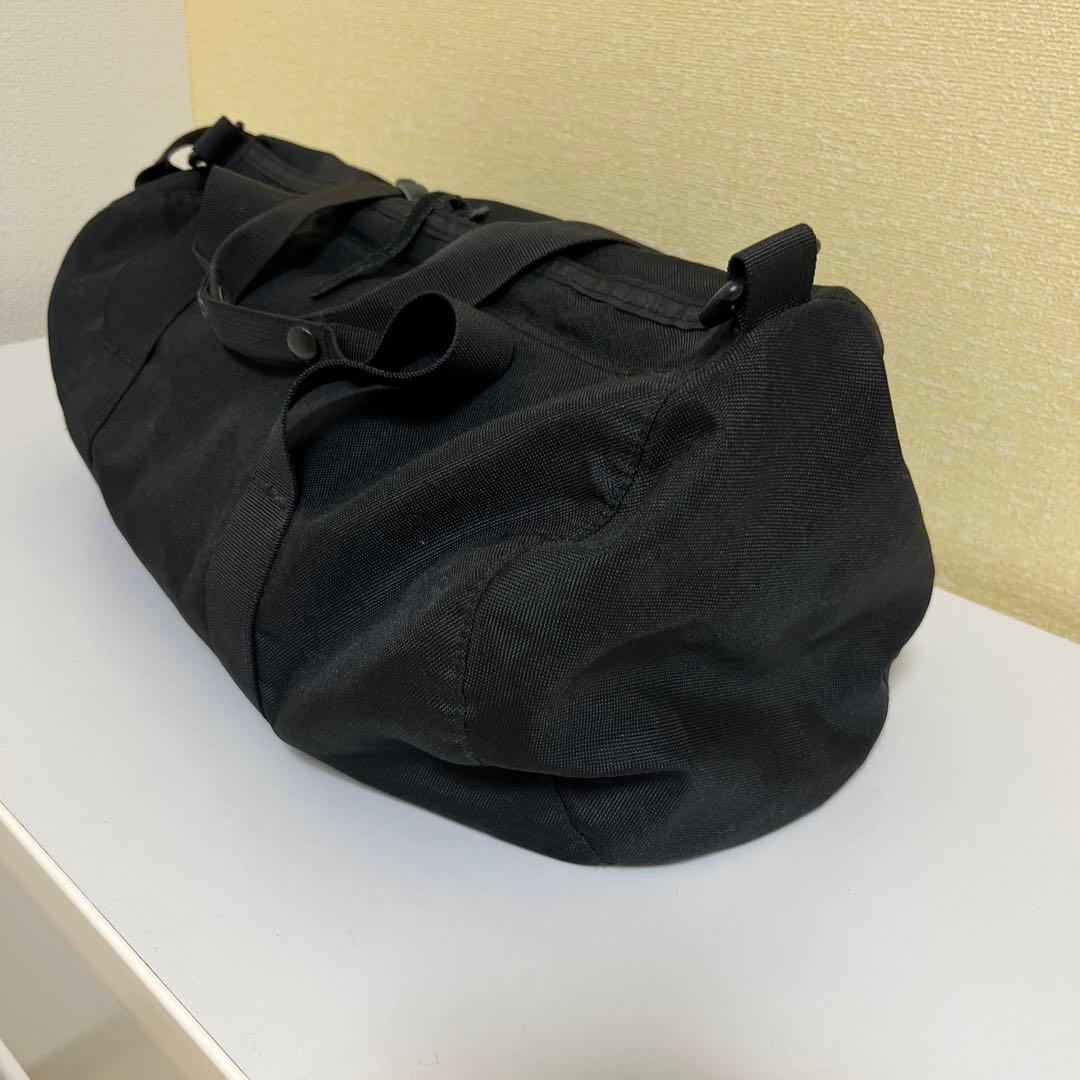 Supreme ブラック ドラムバッグ