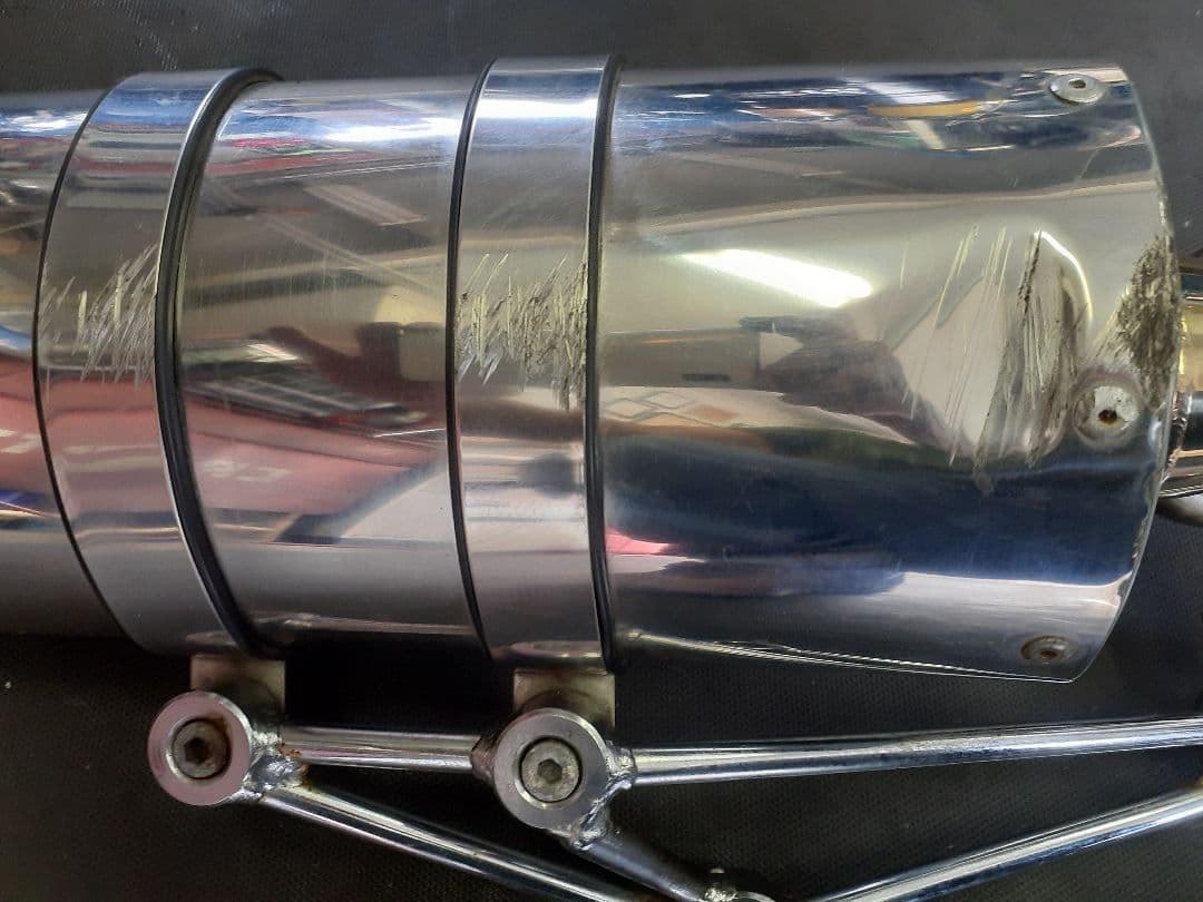 SP忠男 サイレント マフラー　シグナスX SE44J 2型 3型 国内