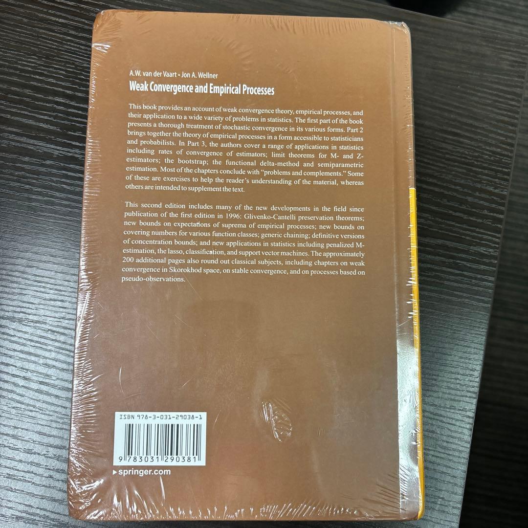 洋書 Weak Convergence and Empirical Processes