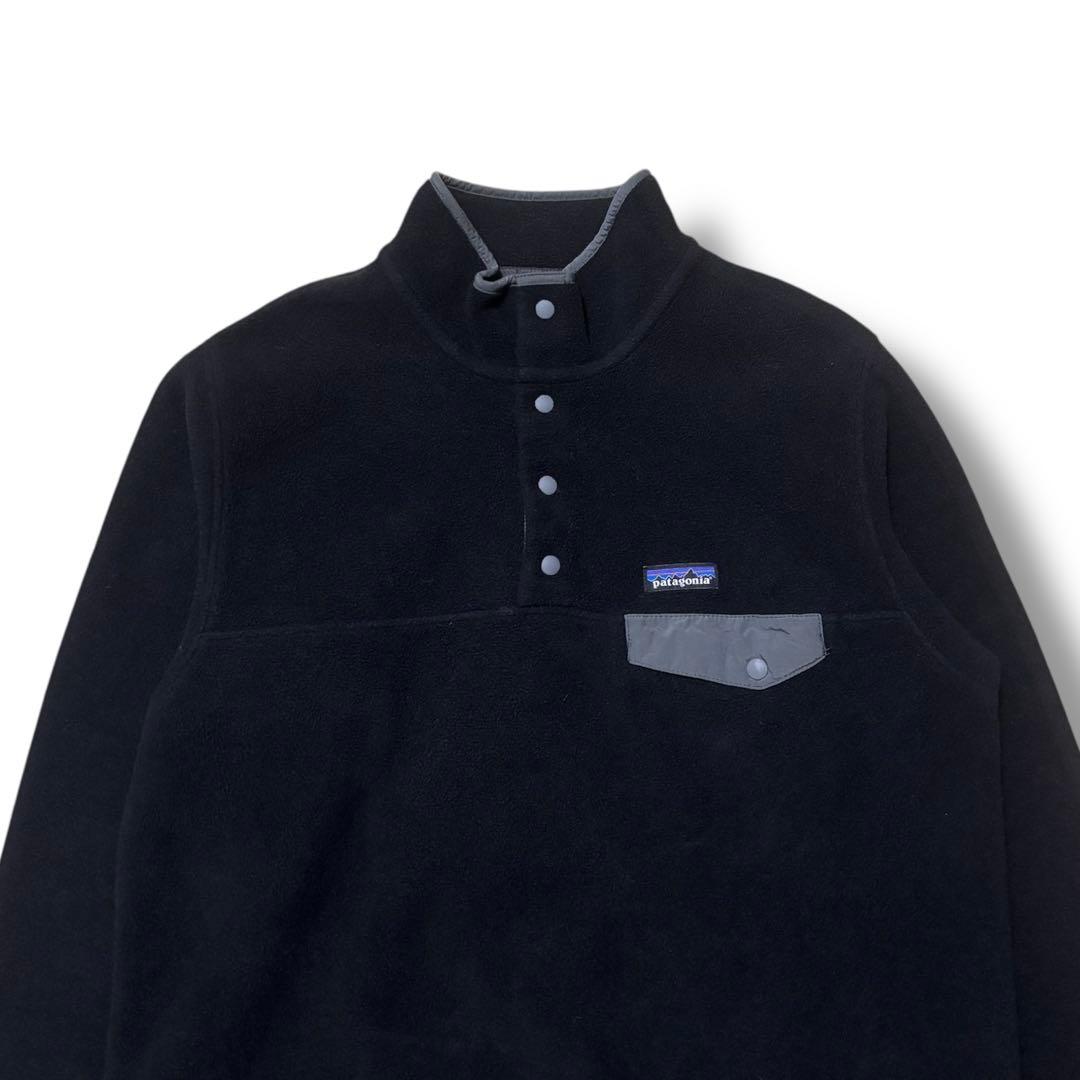 XL極美品 野村周平 黒 Patagonia シンチラ パタゴニア スナップT