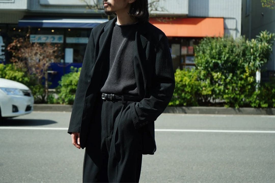 オーラリー ジャケット ブラック サイズ3 / コモリ A.PRESSE