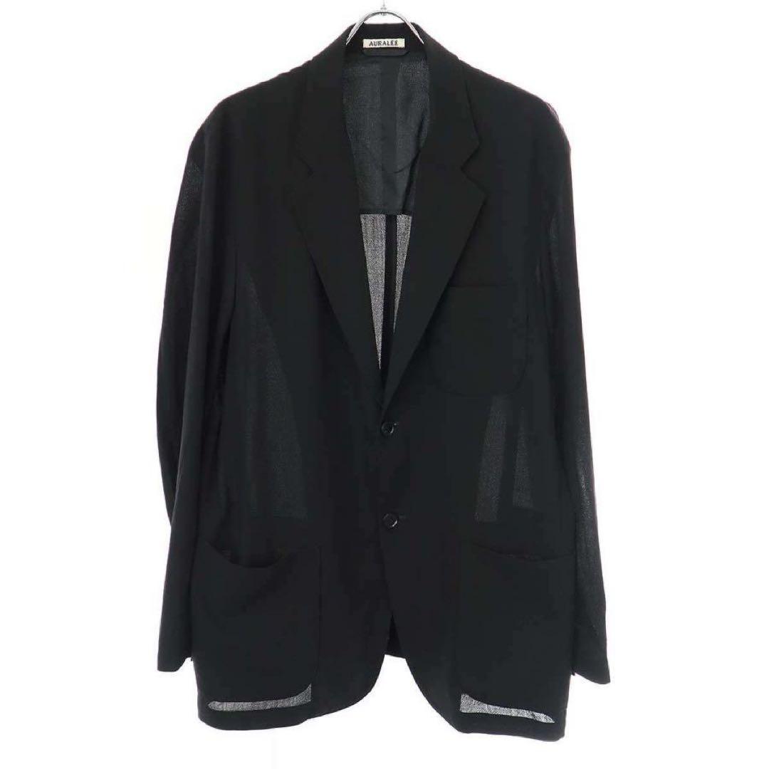 オーラリー ジャケット ブラック サイズ3 / コモリ A.PRESSE