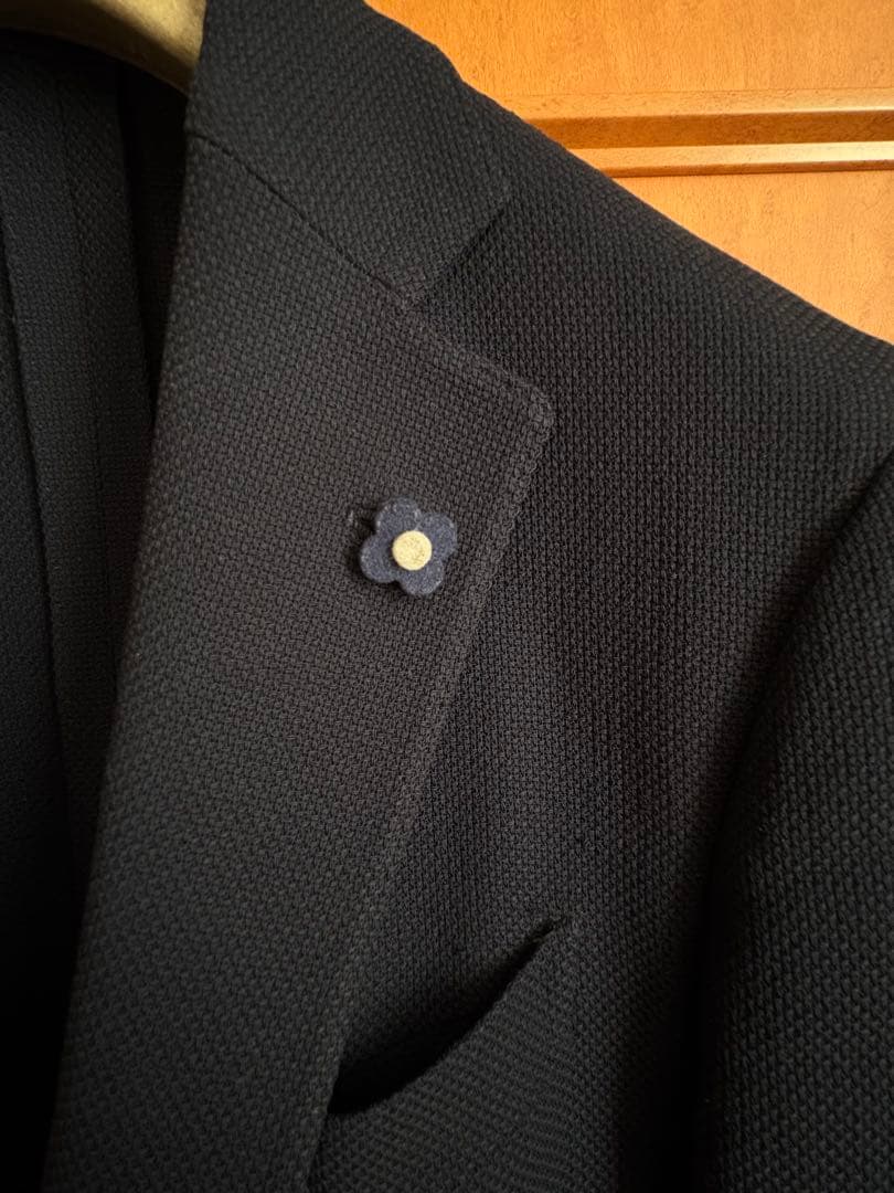 ラルディーニ　ネイビージャケット　サイズ48※ハンガー付き