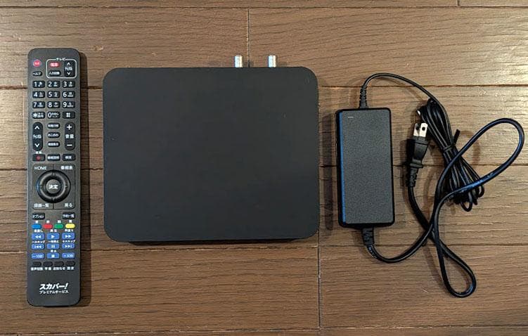 スカパー! プレミアムサービスダブルチューナPT-WH800A　美品