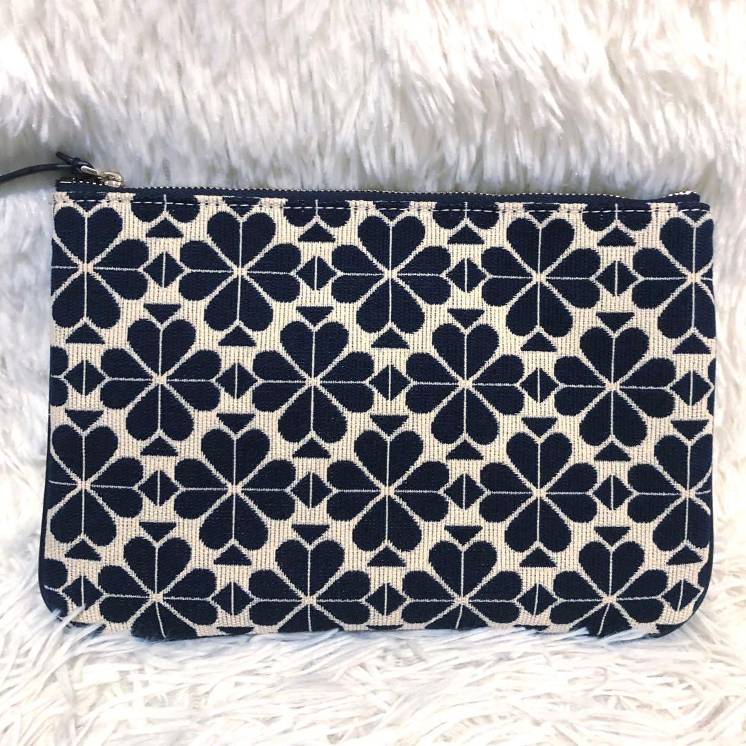 未使用✨ケイトスペード　 2way ショルダーバッグ トートバッグ　ネイビー系